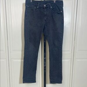 Levi Strauss Men's 511 Slim Fit Dark Grey-Black Jeans Straight Leg Sz 34x30